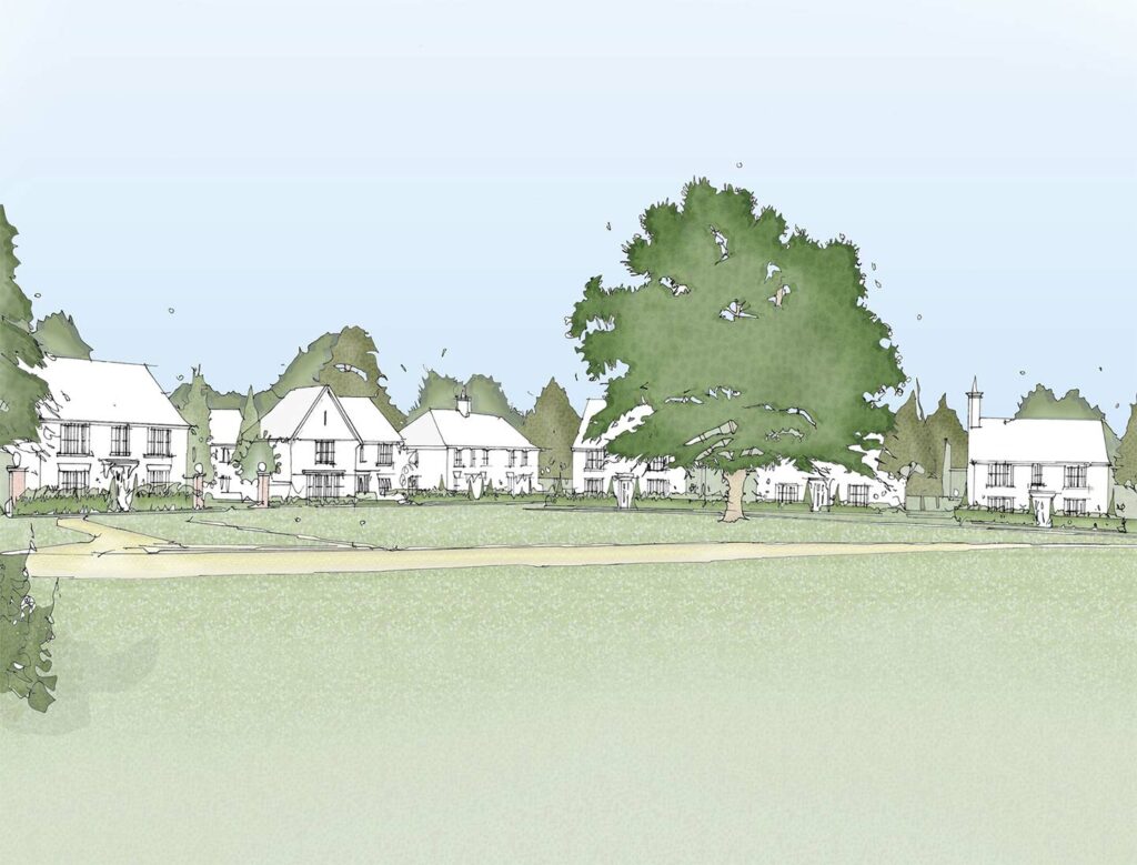 Illustrative sketch of proposed development