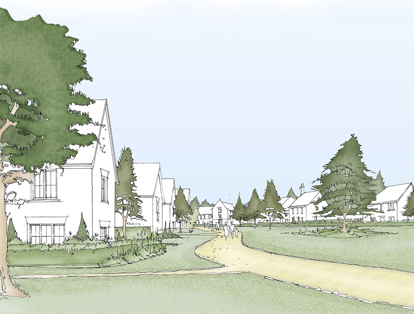 Illustrative sketch of proposed development
